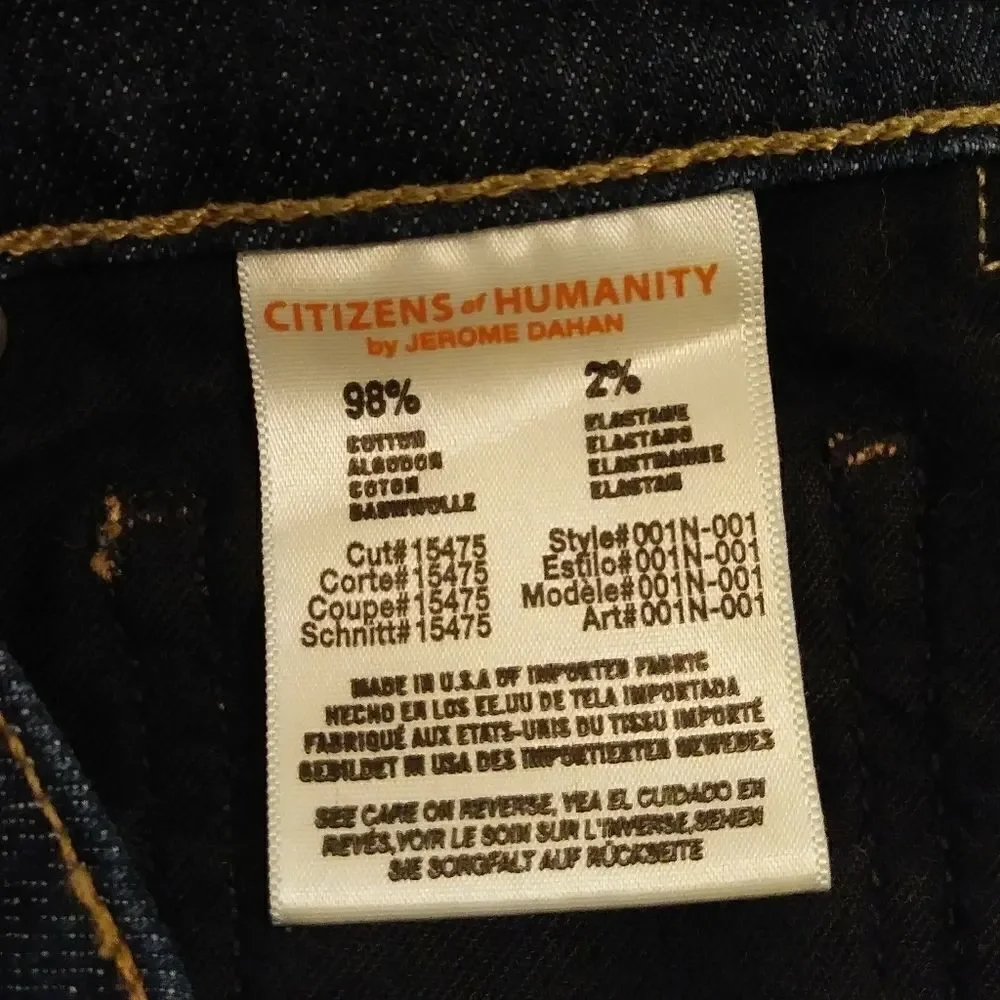 Citizens Of Humanity gently used